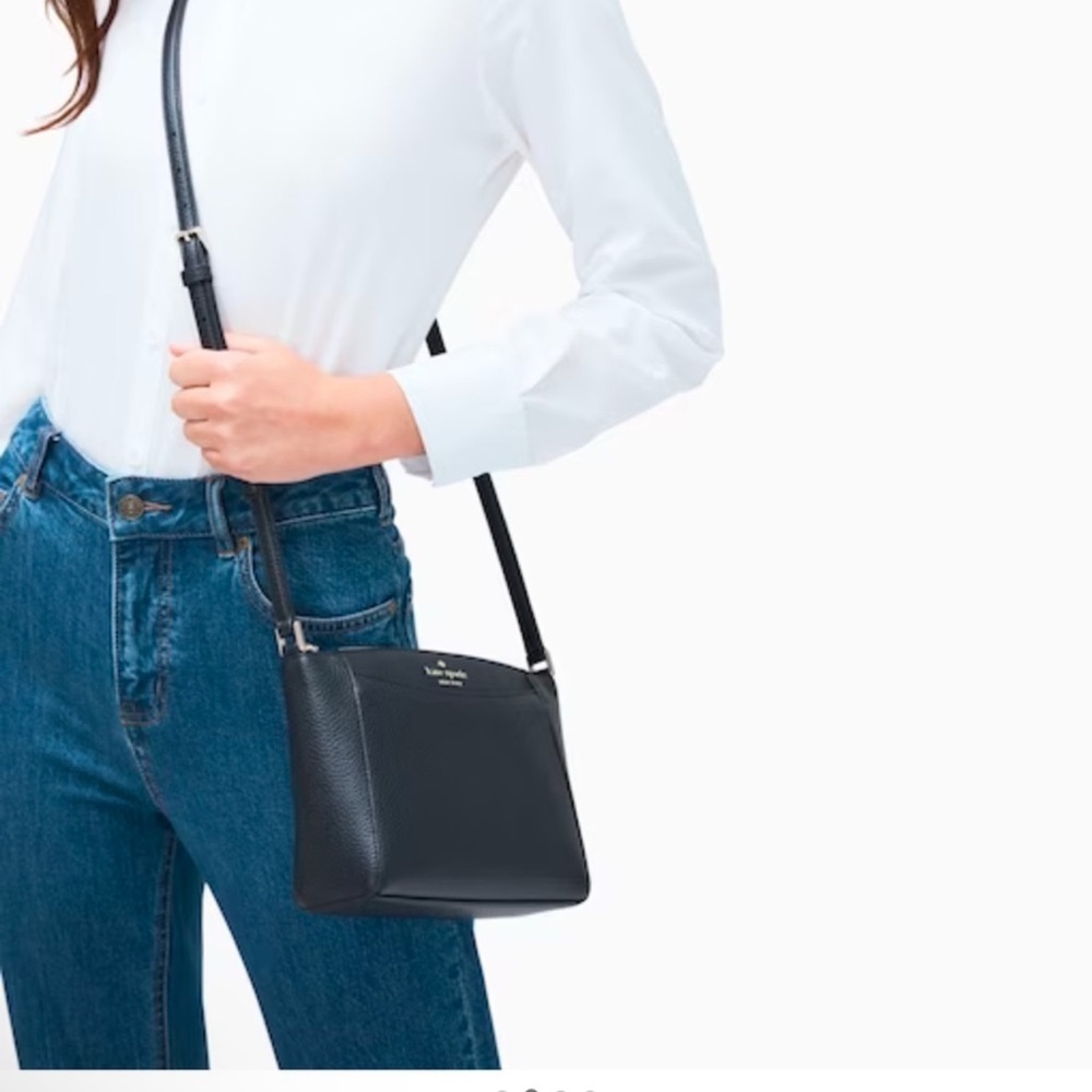 Monica pebbled leather crossbody